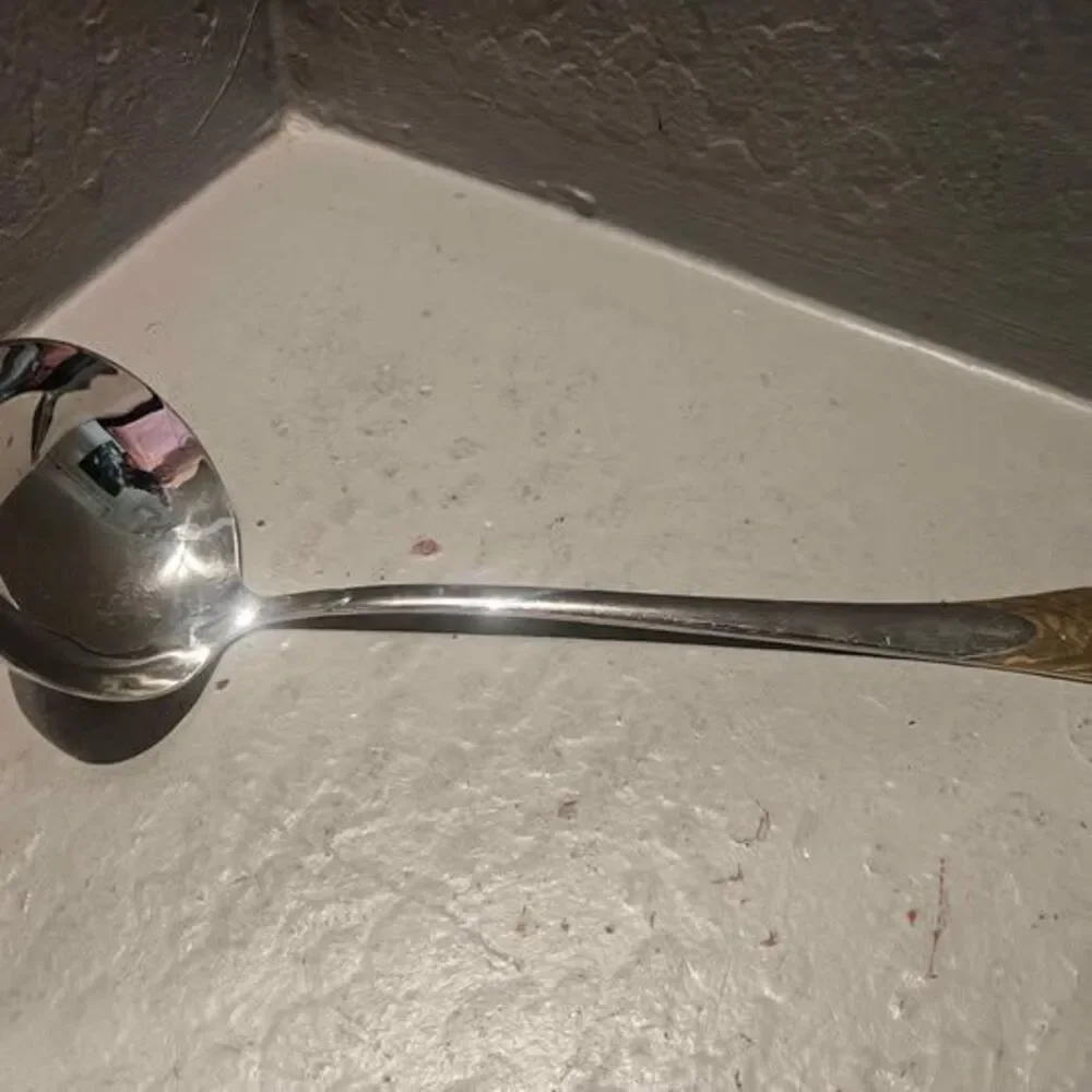 BergHOFF 18/10 Stainless Steel with Gold Trim Soup Ladle